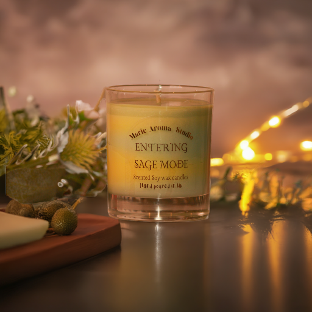 Soothing Lavender, Rose Geranium, and Jasmine Wax Candle
Discover tranquility with our soy wax candle, blending lavender, jasmine, and clary sage for a serene ambiance. Ideal for relaxation. Try it today.